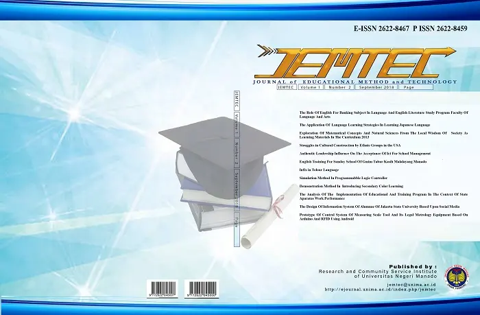 Journal of Educational Method and Technology