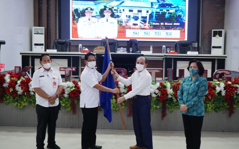 Wawali Kota Bitung Terima Mahasiswa Peserta KKN Unima Gelombang I Tahun 2022