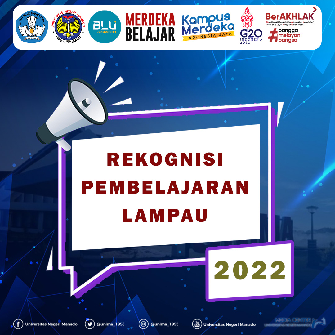 Rekognisi Pembelajaran Lampau UNIMA Tahun 2022