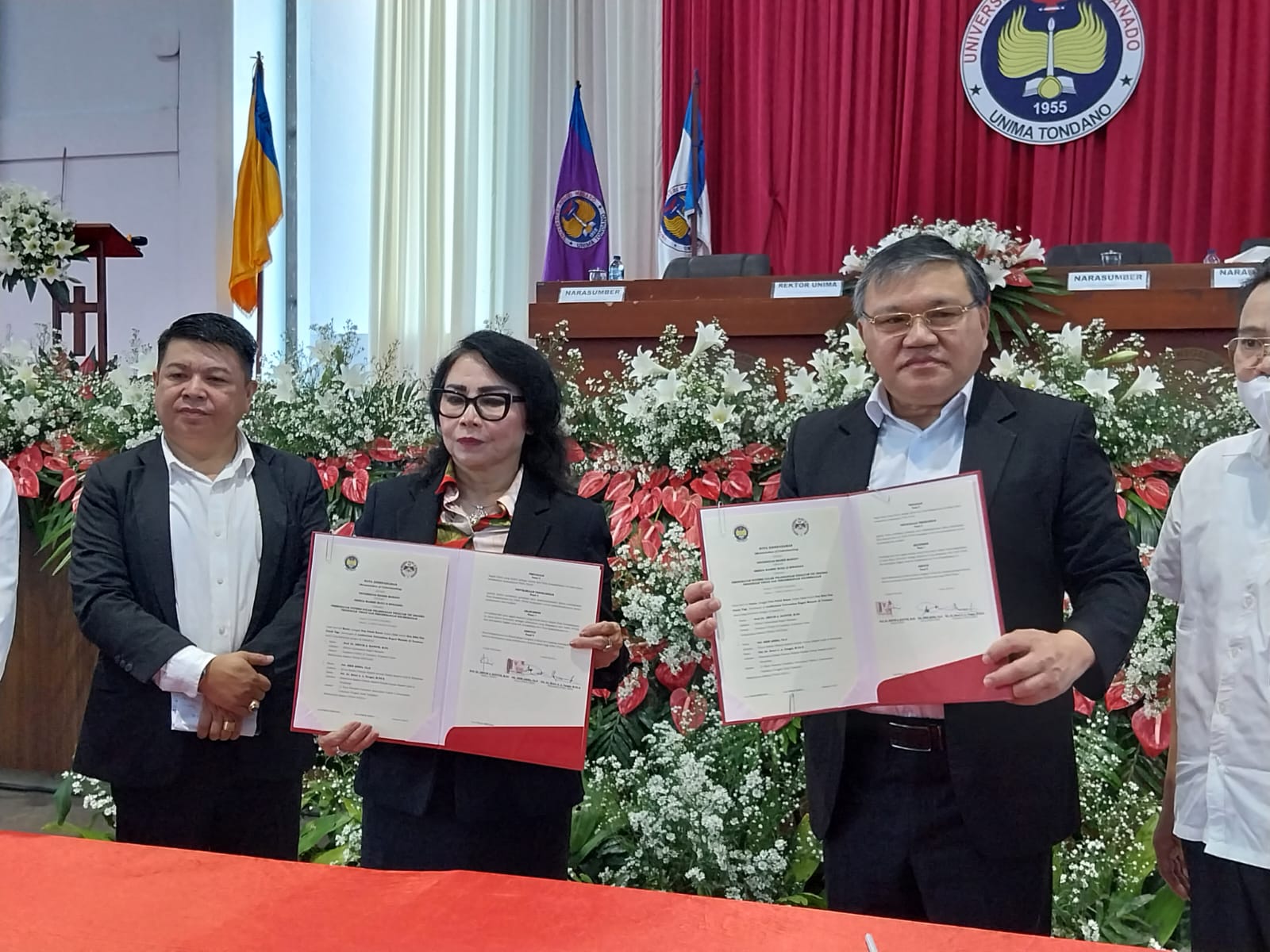 Unima Bersama Sinode GMIM Sepakat Tingkatkan Kualitas Pendidikan