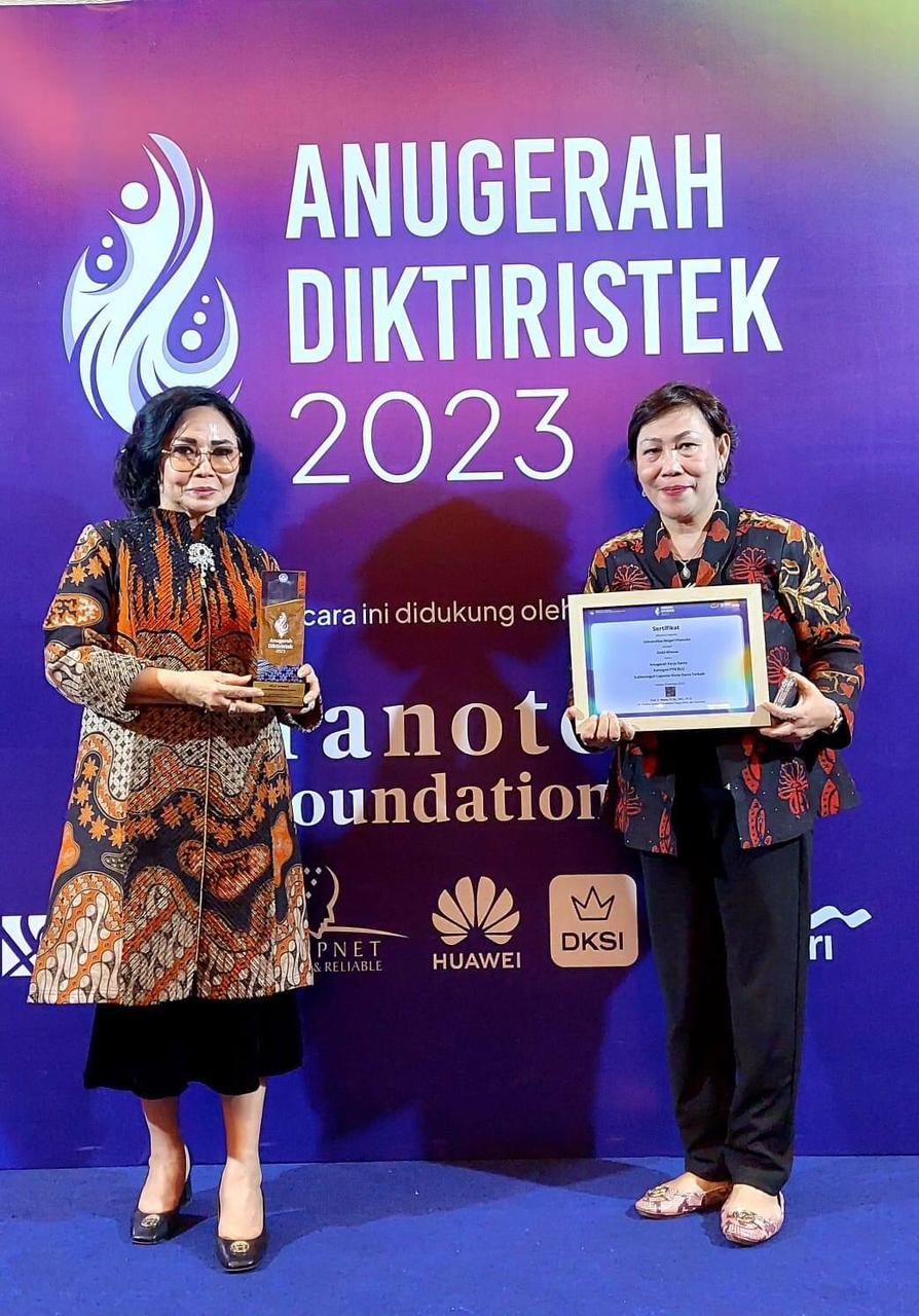 Dipimpin Rektor Prof Deitje Katuuk, Unima Raih IKU 2 dan Peringkat ke 9 Capaian IKU Liga PTN BLU Lingkup Diktiristek