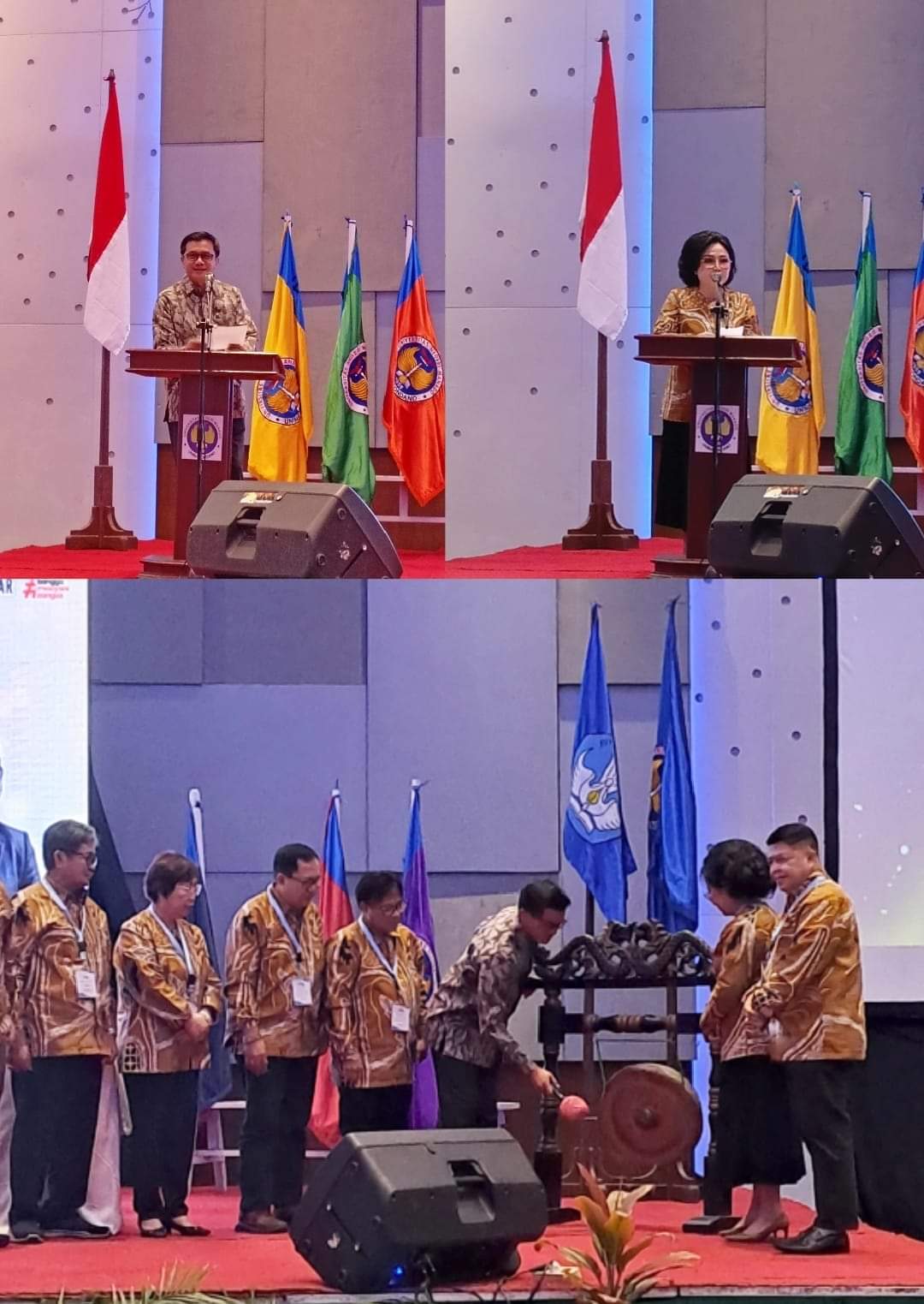 Dirjen dan Rektor Buka Rakerpim Unima 2024, Prof Abdul Haris: saya bangga hadir disini