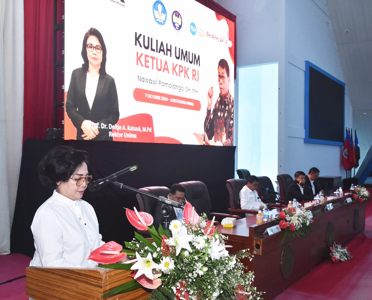 Hadirkan Ketua KPK Sebagai Narasumber, Unima Gelar Kuliah Umum