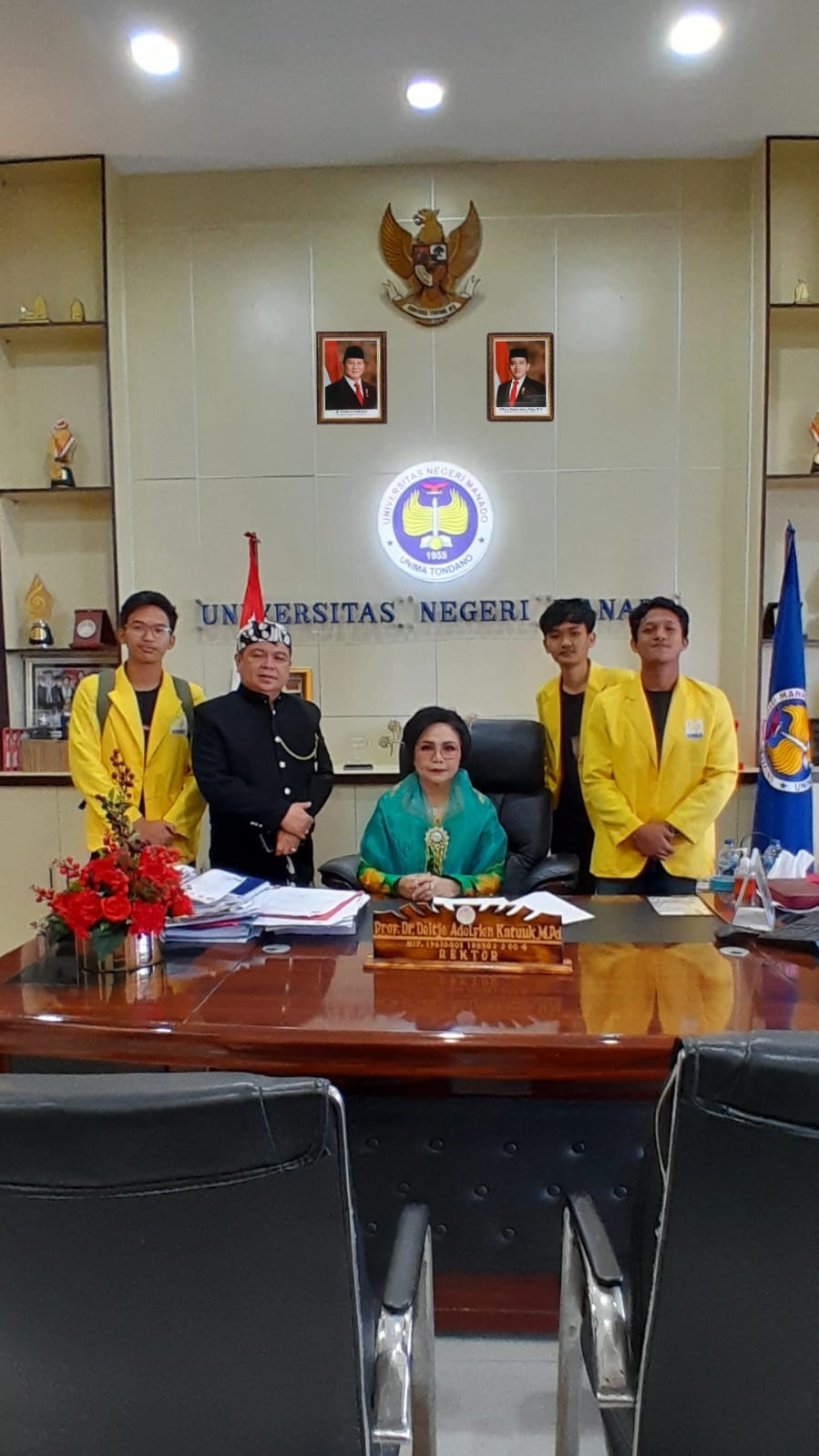 UNIMA menyambut mahasiswa UNNES dalam program Sport Student Exchange Tahun 2024