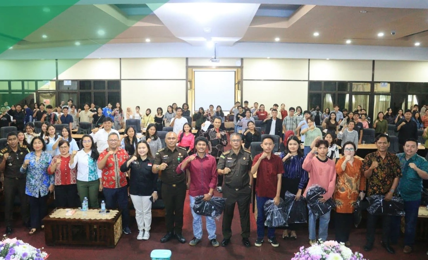 Program Jaksa Masuk Kampus Kejati Sulut Digelar di Unima, Bicara Soal Korupsi
