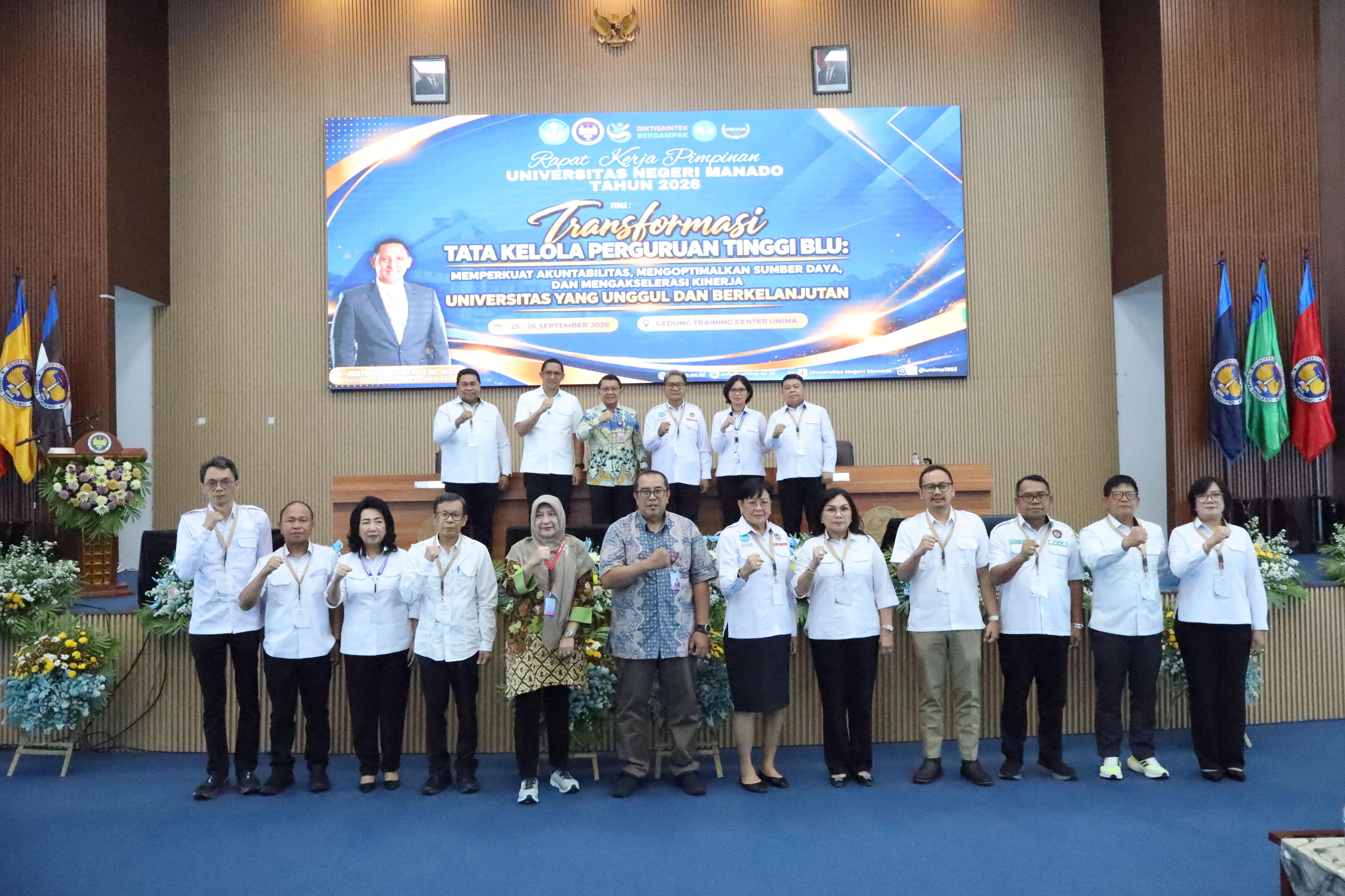 UNIMA Gelar Rapat Kerja Pimpinan 2026, Perkuat Tata Kelola BLU dan Akselerasi Kinerja Universitas