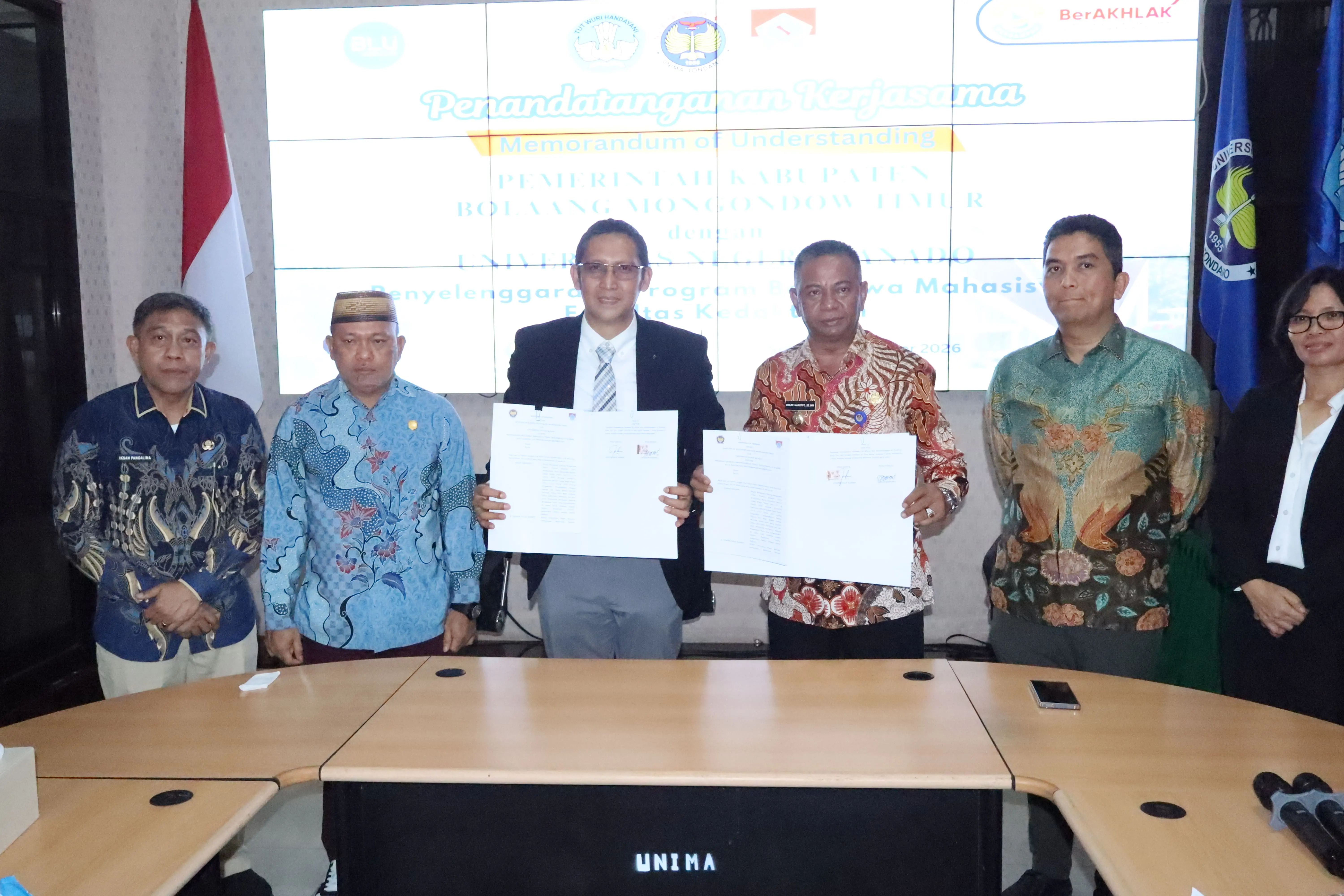 Dari Beasiswa Menuju Pengabdian: UNIMA dan Pemkab Boltim Bersinergi Cetak Dokter untuk Daerah