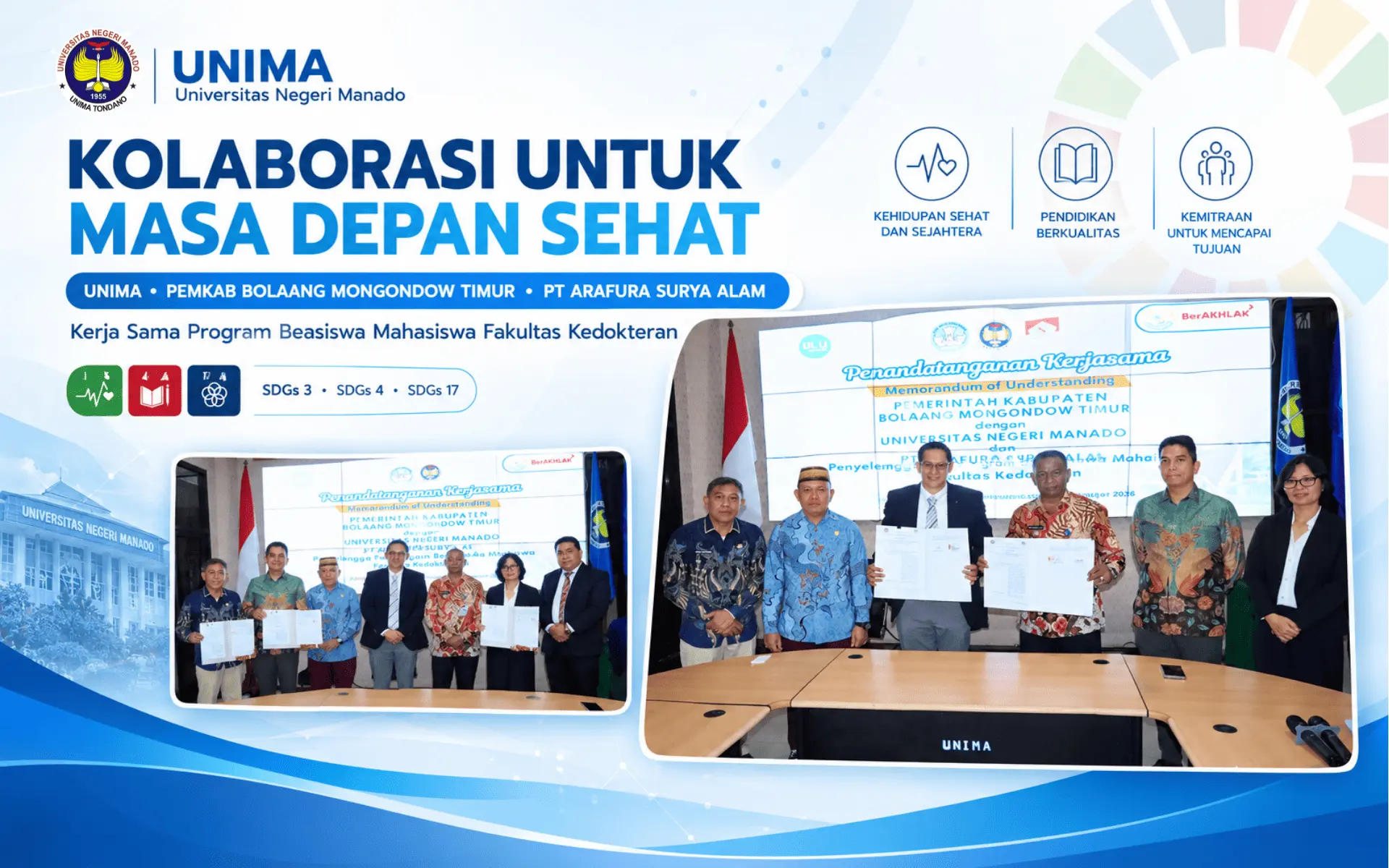 Kolaborasi untuk Masa Depan Sehat
